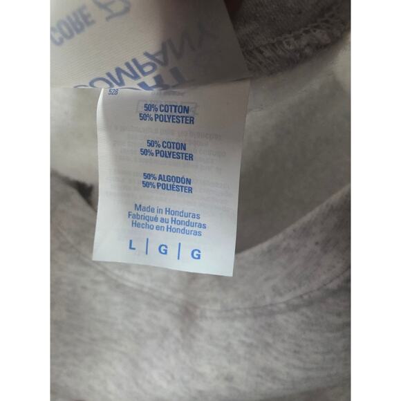 Port & Company Teddy Bear Sweatpants Sweatshirt Set L Womens Gray Pullover - Picture 6 of 6